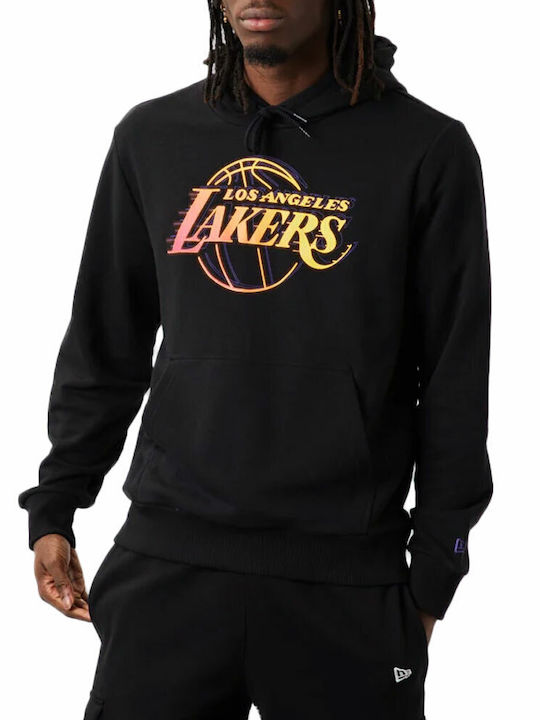 NBA Los Angeles Lakers Sweatshirt with Hood Black