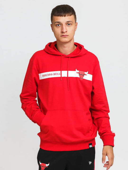 NBA Team Chibul Sweatshirt with Hood Red