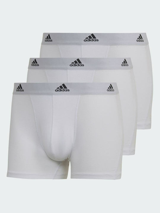 Active Flex Men's Boxers White 3Pack