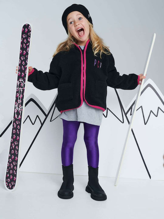 Kinder Leggings Lang Lila Jacqueline