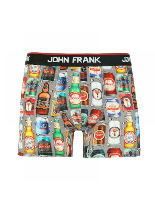 John Frank Boxeri pentru bărbați Multicolor cu modele 1Pachet