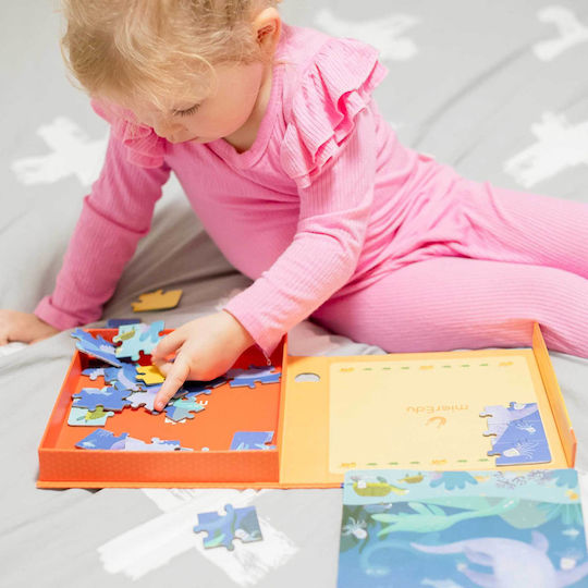 Παιδικό Puzzle Δεινόσαυροι για 3+ Ετών 72pcs Mieredu