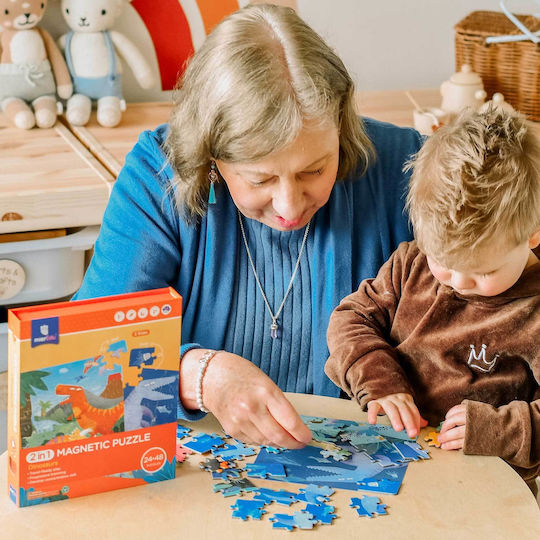 Παιδικό Puzzle Δεινόσαυροι για 3+ Ετών 72pcs Mieredu
