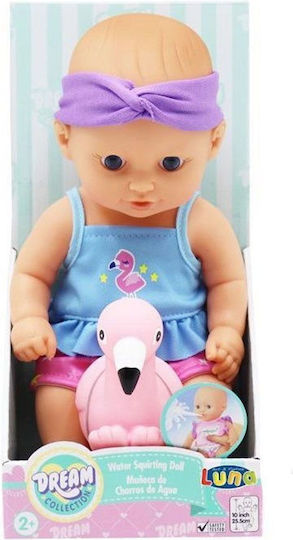 Luna Baby Doll Blue / Pink / Purple for 2+ Years 25 cm (Various Designs) 1pc