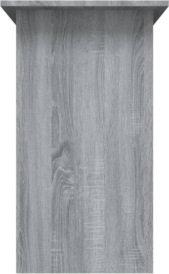 Бюро Дървено Сиво Sonoma 80x45x74см