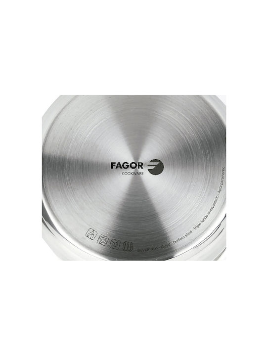 Fagor Stainless Steel Stockpot 28cm