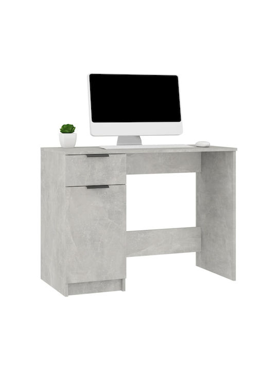 Schreibtisch Holz Grey Concrete 100x50x75cm