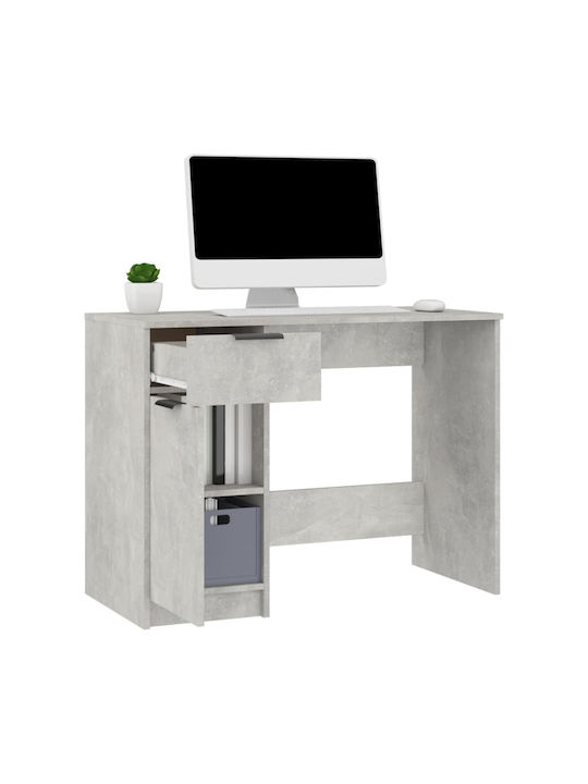 Schreibtisch Holz Grey Concrete 100x50x75cm