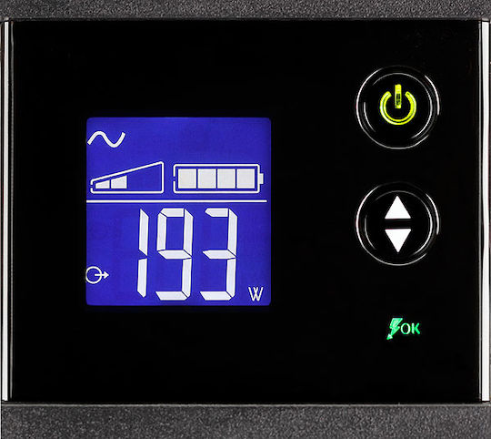 Eaton ELLIPSE PRO 850 FR UPS Line-Interactive 850VA 510W με 4 Schuko Πρίζες