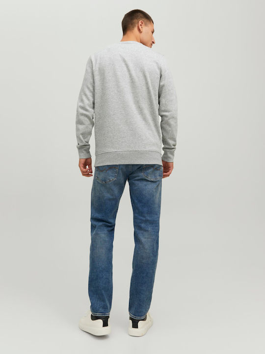 Jack & Jones Herren Sweatshirt Light Grey Melange