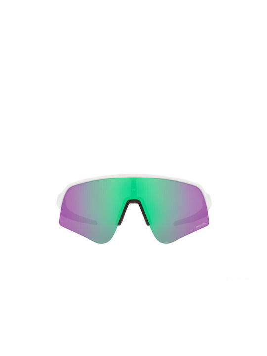 Oakley Sutro Lite Sweep Bărbătești Ochelari de soare cu Alb Din plastic Cadru și Verde Lentilă OO9465-04