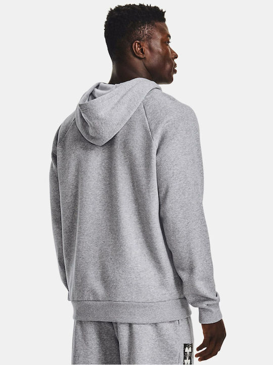 Under Armour Men's Sweatshirt with Hood and Pockets Gray