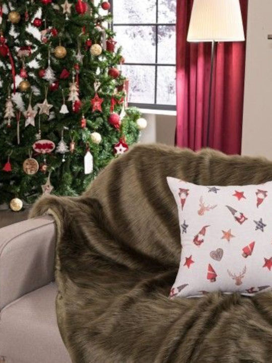 Teoran Christmas Decorative Pillow Hilden Square Multicolour 65x65cm