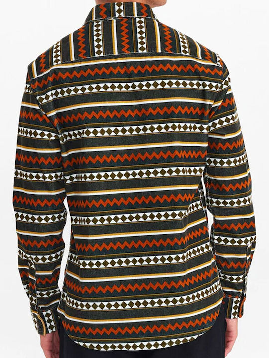 Anerkjendt Men's Shirt Long Sleeve Corduroy Multicolour