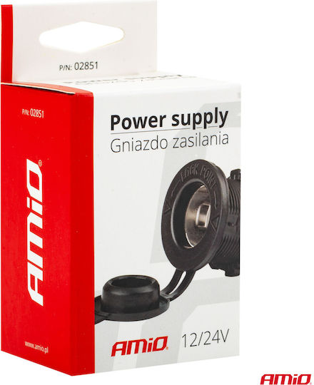 AMiO Zigarettenanzünder-Adapter Auto 12V - 24V