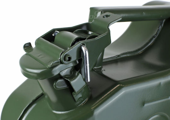 AMiO Canistră De Combustibil Cu Două Locuri Metalică 10lt Verde