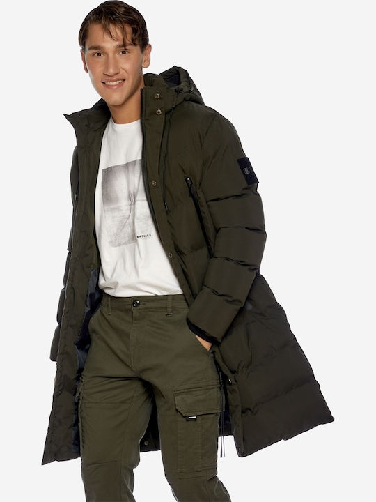 Winter Jacket Puffer Khaki