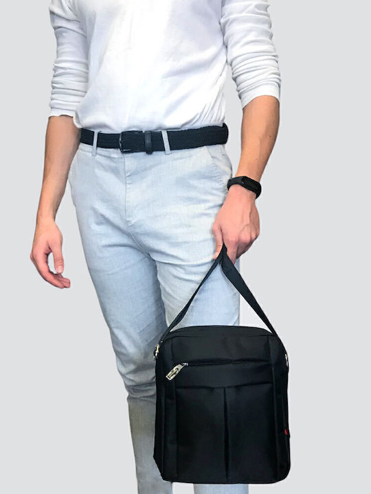 Geantă pentru bărbați De umăr / tip crossbody Neagră