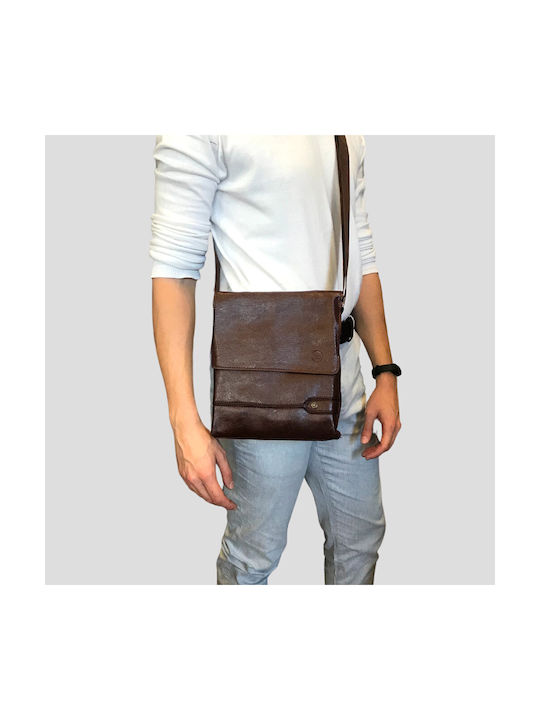 Benzi Men's Bag Messenger Brown