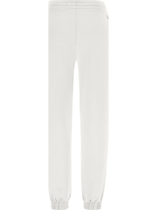 Freddy Pantaloni de trening Fleece Alb