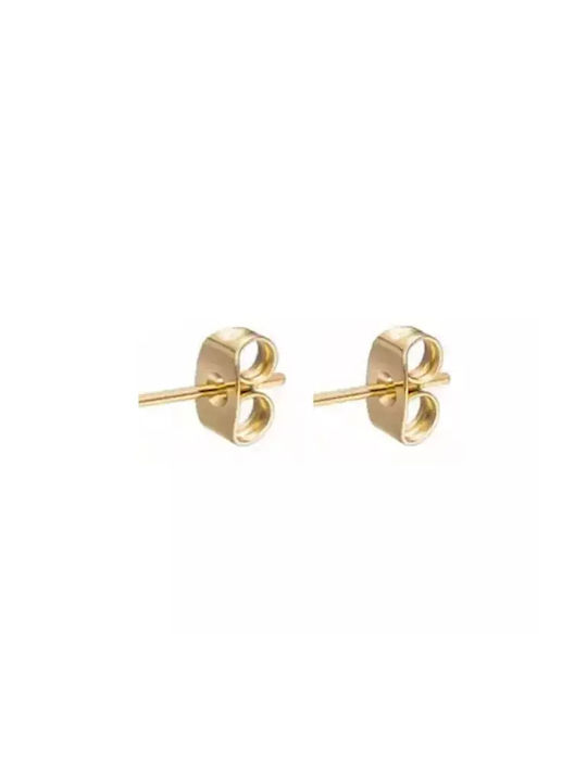 Bode Earrings made of Steel Gold Plated with Stones
