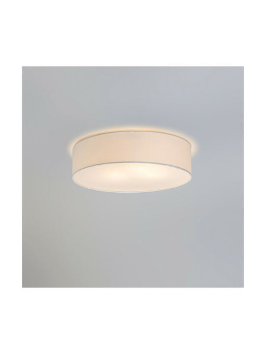 VK Lighting Ceiling Mount Light 50cm White with Socket E27