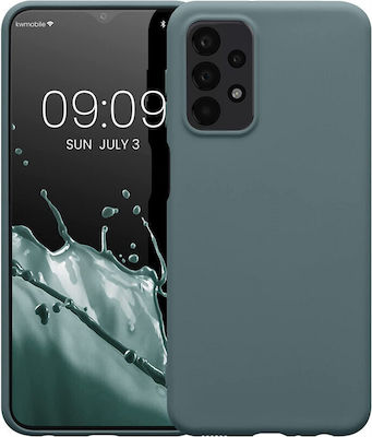 KWmobile Rubberized Back Cover Σιλικόνης Teal (Galaxy A23)