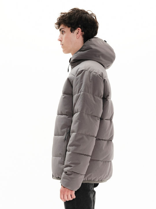 Зимно Мъжко Яке Puffer Каки