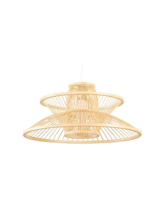 DKD Home Decor Hängelampe Einfaches Licht für Fassung E27 Braun