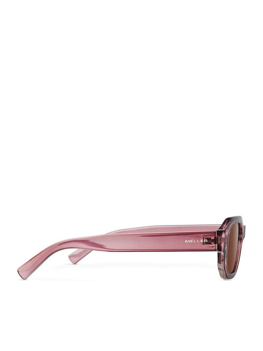 Meller Kessie Unisex Sunglasses with Plastic Frame Dark Pink Kakao KES-DARKPINKAKAO