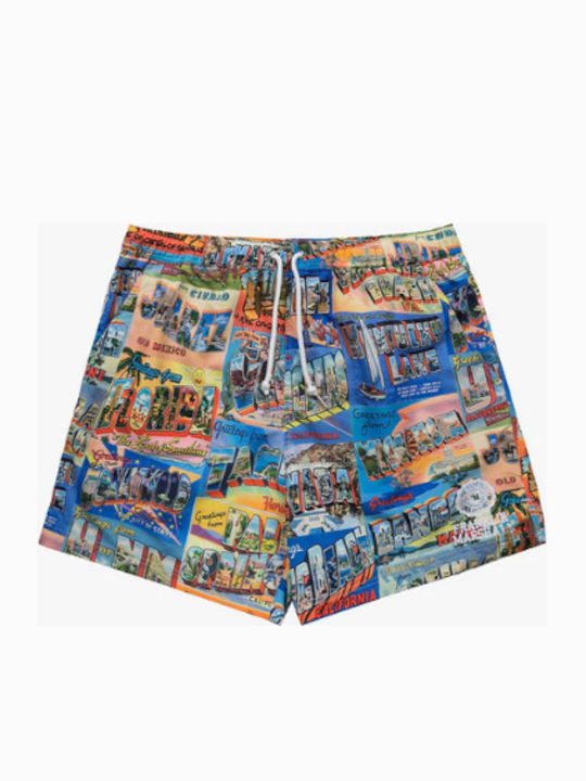Men's Swimwear Shorts Multicolour with Patterns