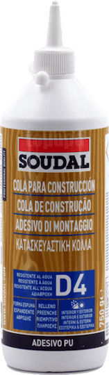 Soudal D4/A66 Lichid de Lemn Maro 750gr 1buc