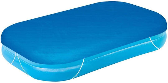 Bestway Flowclear Αντηλιακό Προστατευτικό Κάλυμμα Πισίνας Παραλληλόγραμμο Μπλε 262x175εκ.