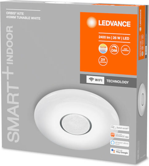 Ledvance Kite Smart Πλαφονιέρα 41εκ. LED με Τηλεχειριστήριο Ledvance Kite Smart Πλαφονιέρα 41εκ. LED με Τηλεχειριστήριο