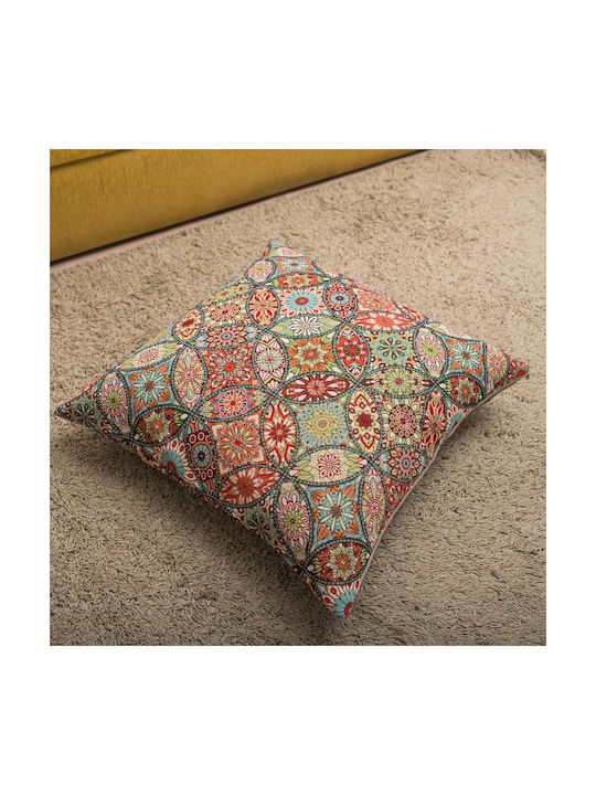 Decorative Pillow Case Vitral Multicolour 70x70cm.