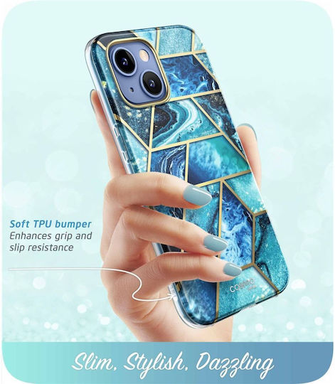 Supcase Cosmo 360 Full Cover Silicone 2mm Ocean Blue (iPhone 14)