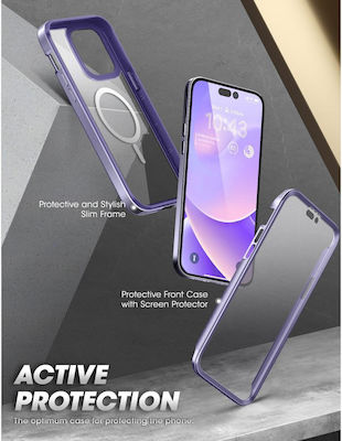 Supcase Ub Edge Coperta din spate Silicon Deep Purple (iPhone 14 Pro Max) 4650418