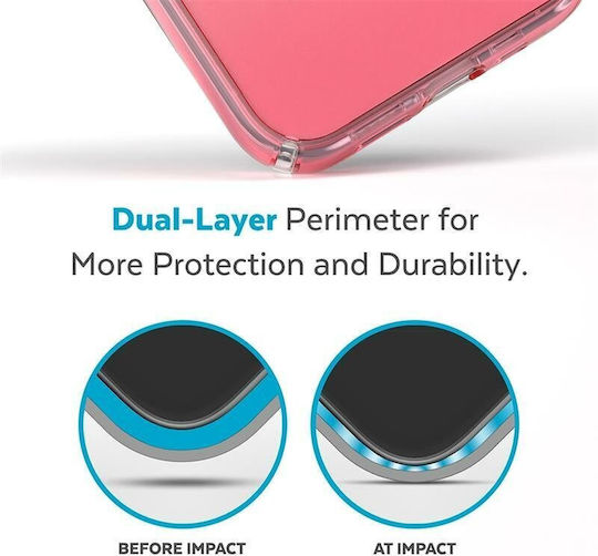 Speck Presidio Back Cover Σιλικόνης Clear / Vintage Rose Fade (iPhone 14 Plus)