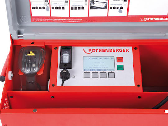 Rothenberger Συγκολλητικό Σωλήνων Ηλεκτρομούφας Rofuse 1200 Turbo Μηχάνημα Ηλεκτρομούφας
