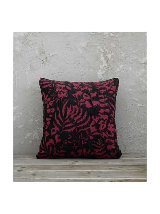 Nima Μαξιλάρι Καναπέ Dusk Ruby Red 45x45εκ.