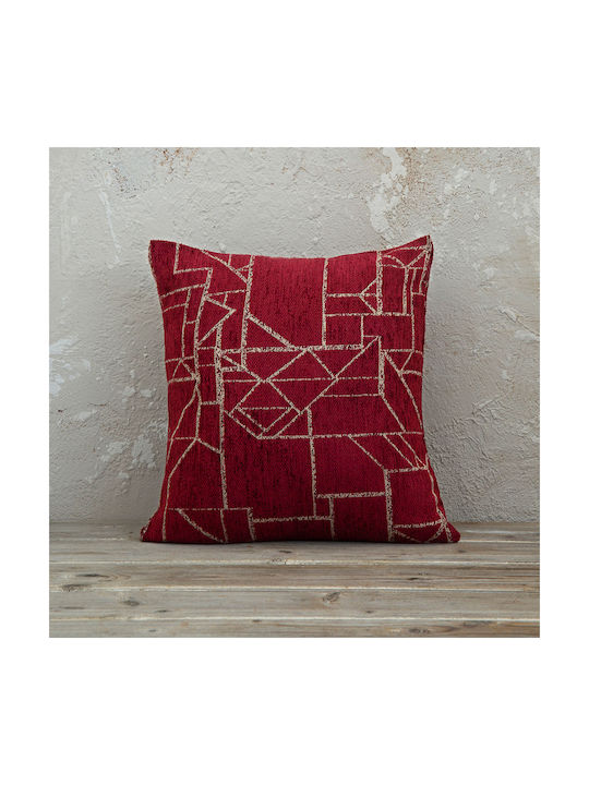 Nima Sofa Cushion Allure Ruby Red 45x45cm. 31234