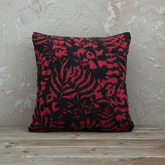 Nima Zierkissen Dusk Rubin Rot 45x45cm Nima Zierkissen Dusk Rubin Rot 45x45cm