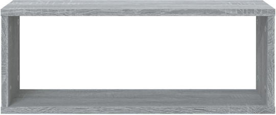 Ράφια Γκρι (6τμχ) 60x15x23εκ.