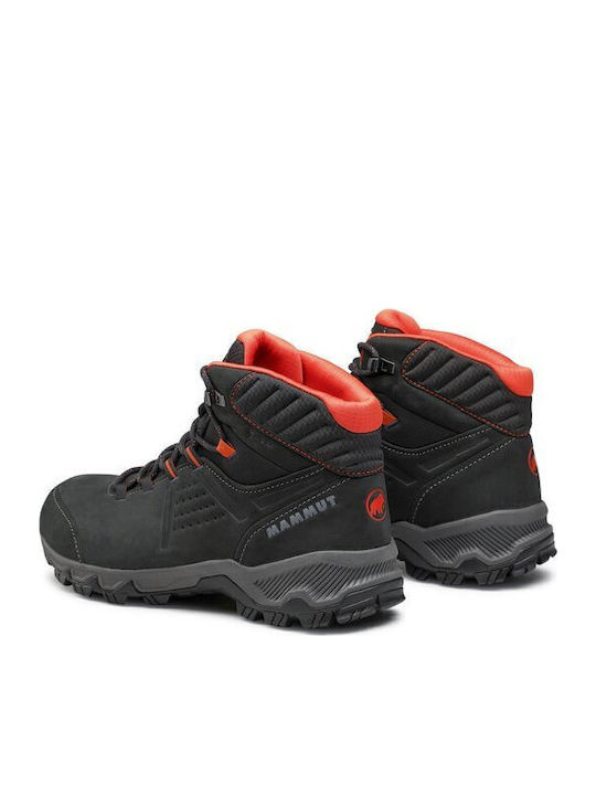 Mammut Mercury IV GTX Men's Hiking Boots Waterproof with Gore-Tex Membrane Black