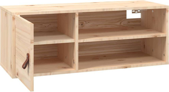 Dulap Pandantiv Pentru Sufragerie Din Lemn Masiv Natural 80x30x30cm