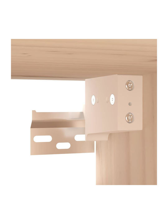 Cabinet Wall Natural 80x30x30cm