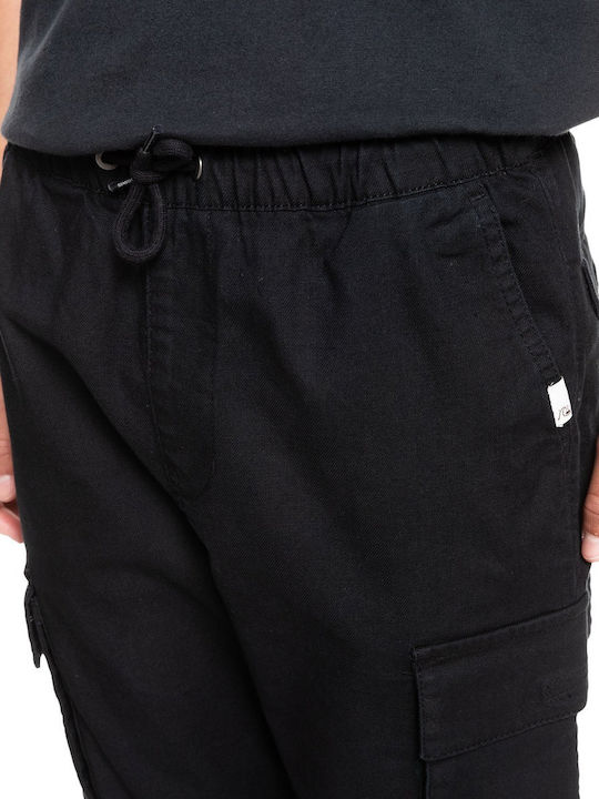 Kids' Cargo Fabric Pants Black Back To Cargo K Trousers