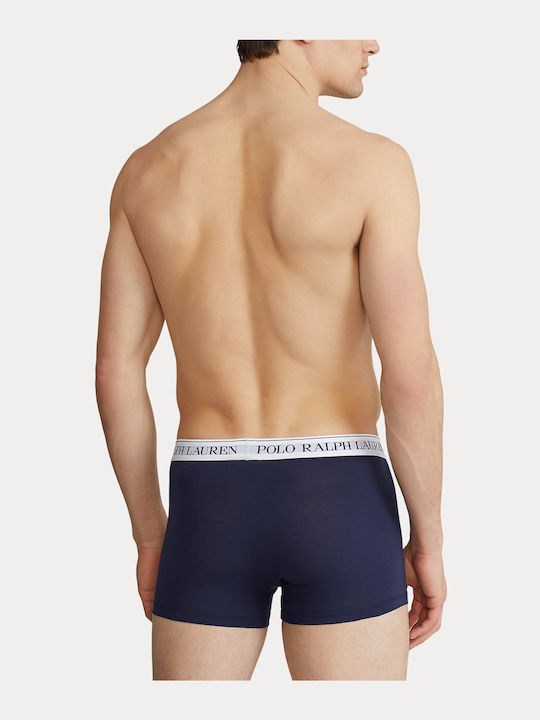 Men's Boxers Dark Blue with Patterns 3Pack