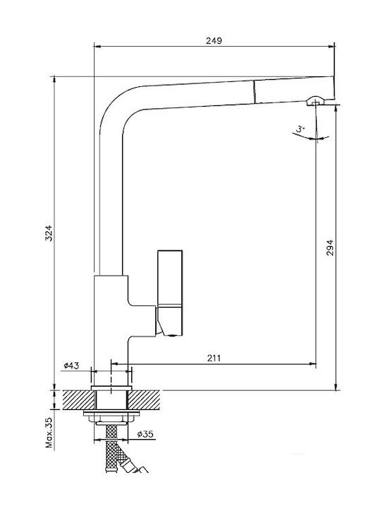 Kls Una Counter Silver Kls Una Counter Silver