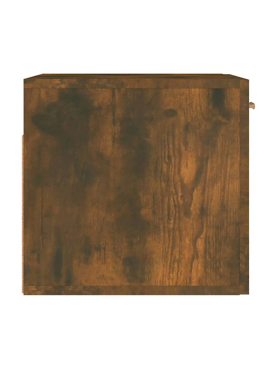 Ντουλάπι Τοίχου Καπνιστή Δρυς 80x35x36.5εκ.